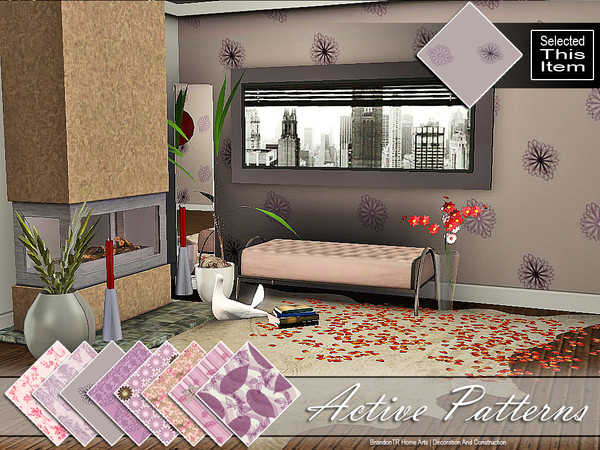 Sims 3 — Active8 (Pattern) by brandontr — BrandonTR at TSR