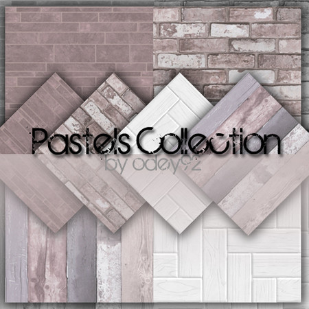 Sims 3 — Pastels Collection by Odey92 — This set of four is a great set. It includes sets for the kitchen, the bathroom,