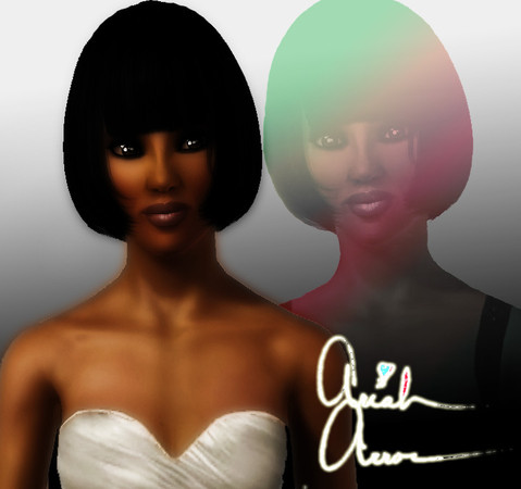 Sims 3 — Naomi Campbell by ariah_Arron — British supermodel Naomi Cambell has walked the catwalks of Milan, NYC, and