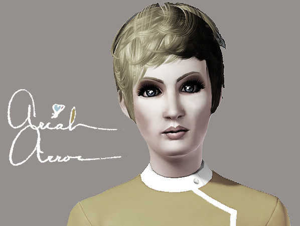 Sims 3 — Twiggy by ariah_Arron — A British model who started a career in the 1960's, Twiggy personified the 'mod' look.