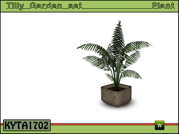 Sims 3 — Tilly palm by Kyta1702 — Mesh by Kyta1702 @ TSR - more creations @ simline-design.com