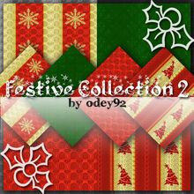 Sims 3 — Festive Collection #2 by Odey92 — A second set of festive patterns ready for the Christmas season.