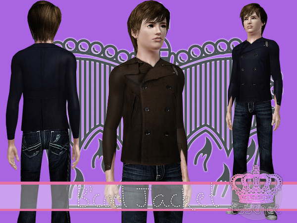Sims 3 — B'Cool by simseviyo — Stylish jacket for your Guys :) 