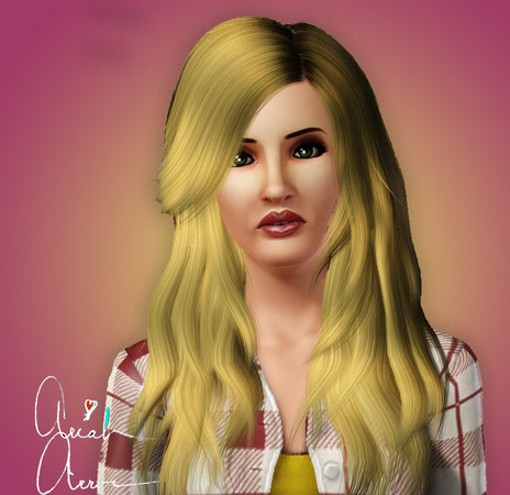 Sims 3 — Georgia May Jagger by ariah_Arron — Daughter to Rolling Stone rockstar, Mick Jagger, Georgia May has made a name