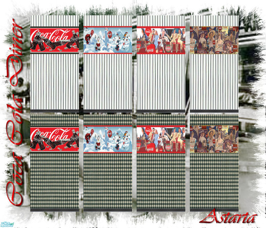 Sims 2 — Coca Cola Diner by Astarta — Another set for a Diner.