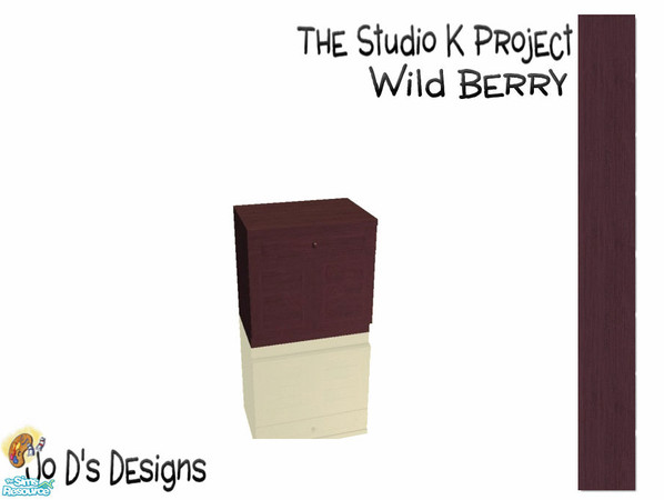 Sims 2 — Leyris Kitchen Studio K Match Wild Berry Counter 4 by simmaniac2005 — This is a recolor of both the counter top