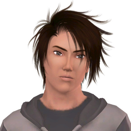Sims 3 — Akira by Lie76 — Hair- NewSea