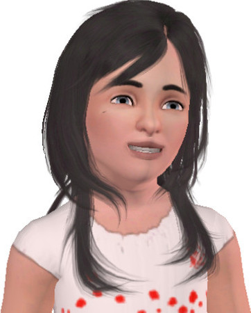 Sims 3 — Leeah by begobep — Leeah the responsable kid.