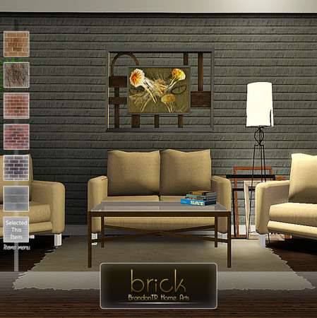 Sims 3 — Brick4 (Pattern) by brandontr — BrandonTR at TSR