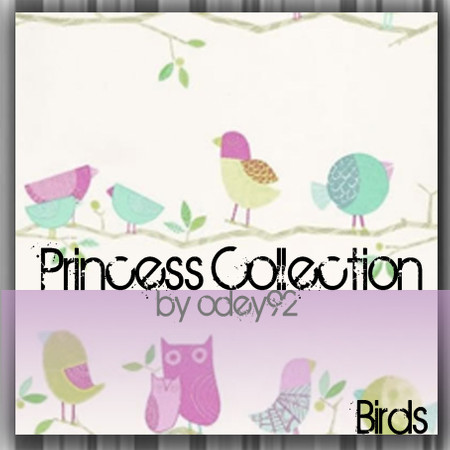Sims 3 — Birds by Odey92 — A set of patterns to make a room fit for a princess. Brighten up any of your female Sims'