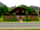 Sims 3 — Lewisburg by greyvalley — A 3 story house, the 3rd floor for future expansions. Three bedroom on the main floor.