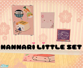 Sims 2 — Hannari Little Set by kawaiiruki — Chiwa my next Set ~~~ Hannari litte set ~~~ all Maxis mesh hope you like it