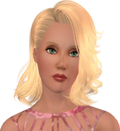 Sims 3 — Drea by 2freddie — Hair: Peggyzone