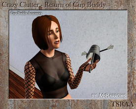 Sims 3 — Cup Buddy Accessory - Left Hand by MsBarrows — Your more eccentric - or out-right looney - sims will adore