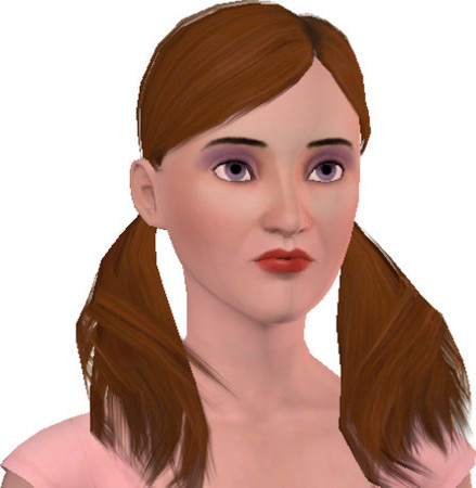 Sims 3 — Ashley Perizil by sfs1998 — Ashley wants to be a cook and loves her husband, Dan, and daugter, Hazel Zane.