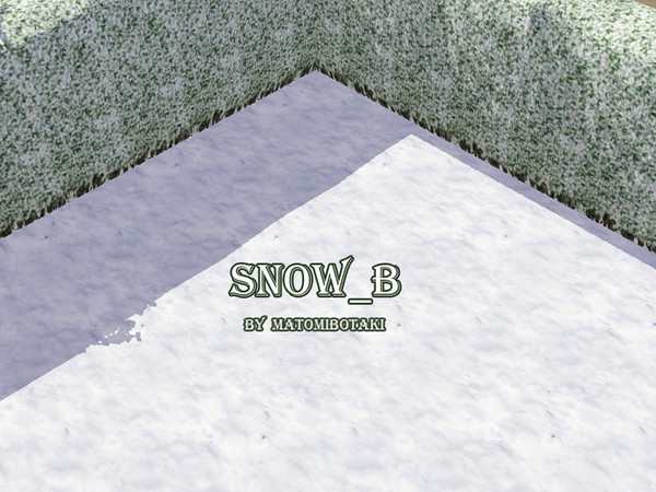 Sims 3 — Snow_B by matomibotaki — Snow pattern in dark blue and white, 2 channel , to find under Miscellaneous.