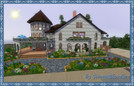 Sims 3 — The Victorian 4br 2ba by SerenaBlondie — has 4br/2ba, 2 lounges, kitchen with laundry room, study, party room,