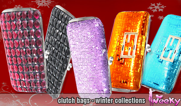 Sims 3 — Clutch Bags Winter Collections by Weeky by Weeky — Clutch Bags Winter Collections by Weeky ~ requires mesh
