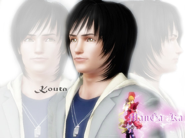 Sims 3 — Kouta  by ManGa_Ka92 — Kouta credits: skin by : 234jiao - http://www.modthesims.info/member.php?u=3041853 hair