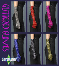 Sims 3 — GlitteredGloves by saratella — the gloves that you have always wished...the gloves that illuminate the