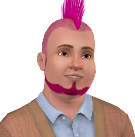 Sims 3 — George Johnson by sfs1998 — George is a little chubby (dont tell him I said that, please). Maybe he ate too many