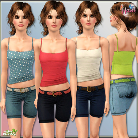 Sims 3 — Loca  by hasel — 3 recolorable palettes.. 4 different styles.. Enjoy..