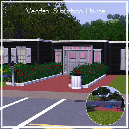Sims 3 — Verden Surburban Home by Squishy_Simz — WARNING: Use at your own risk, I no longer support this file. This house