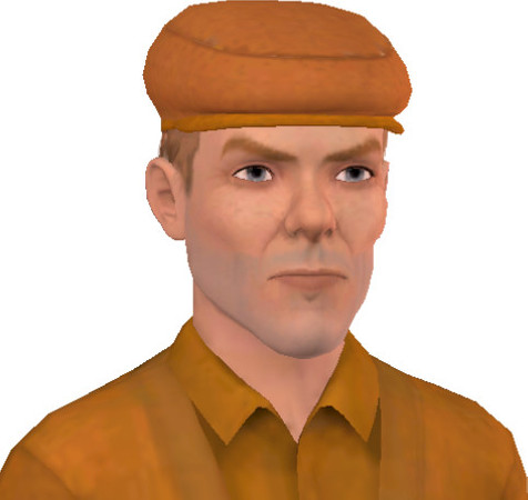 Sims 3 — Stanley Tweedle 4th class Security Lexx by kuyke001 — Stanley Tweedle, cowardly fugitive, accidentally became