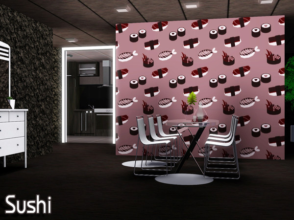 Sims 3 — Sushi by TSR Archive — By Pralinesims /under Theme
