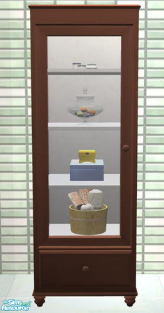 Sims 2 — PB Bathroom Recolor Honey - Cabinet small by ShinoKCR — We have uploaded new recolors to match the new meshes 