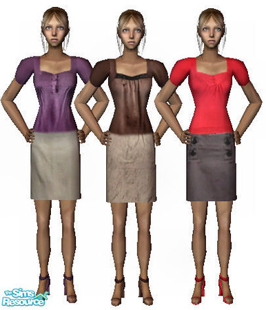 Sims 2 — dress by mereltje — none