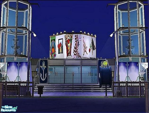 Sims 2 — Imaginary Temptations by tamlo31 — Can you turn this Community Lot into a successful business?