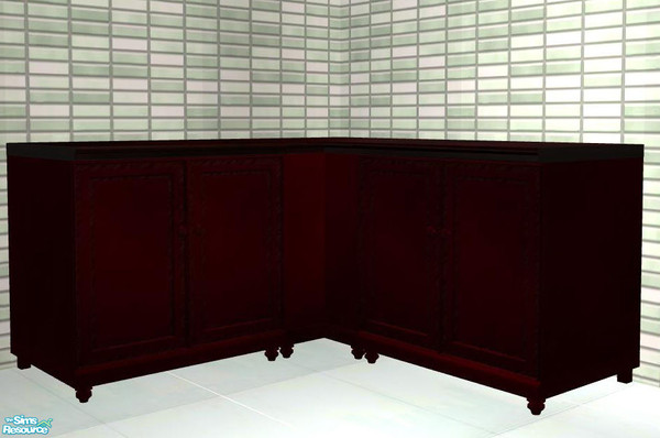 Sims 2 — PB Bathroom Recolor Honey - Countertop black Counter 01 by ShinoKCR — You can mix and match now all colors We