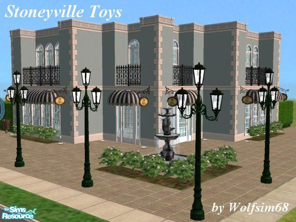Sims 2 — Stoneyville Toys by Wolfsim68 — We stock the largest range of toys, both educational & just for fun. So