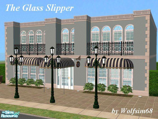 Sims 2 — The Glass Slipper by Wolfsim68 — When it comes to fashion excellence, The Glass Slipper\'s unique combination of