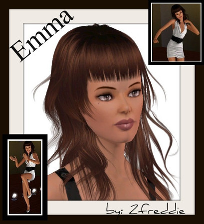 Sims 3 — Emma by 2freddie — Special thanks to the creators here on