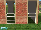 Sims 2 — Gate Half Door by Yoedda — Gate made into a half door for use on any building you choose