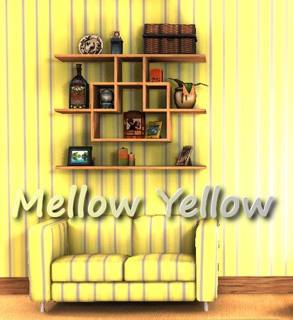 Sims 3 — Mellow Yellow by bostontyme — 