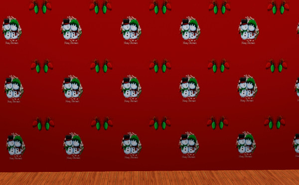 Sims 3 — 2Snowman Pattern by camarossz28 — Camarossz28