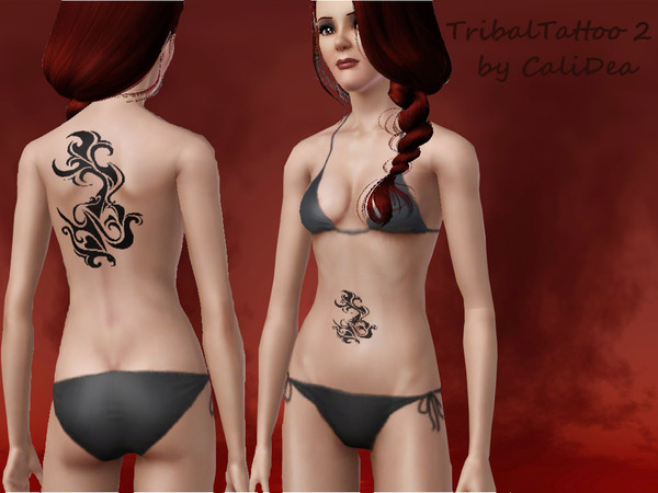 Sims 3 — TribalTattoo2 by CaliDea — 