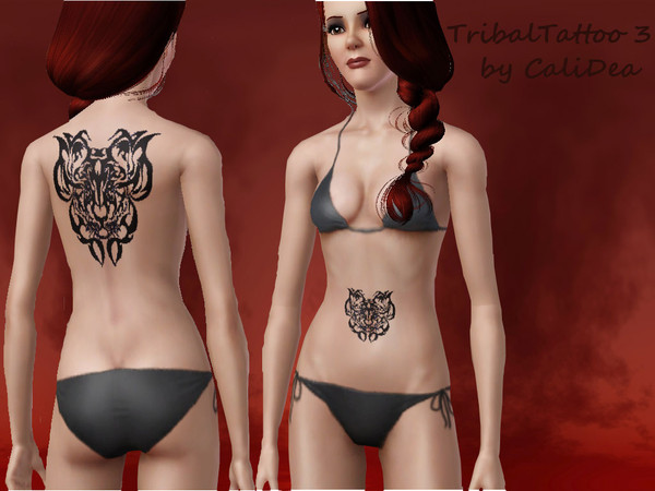Sims 3 — TribalTattoo3 by CaliDea — 
