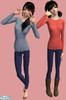 Sims 2 — Winters Here! Thermals Collection. 5 Outfits, plus 1 Bonus! by jamieemorgann — Fashionable Thermals for your