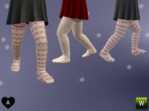 Sims 3 — agapi r - Knitted stockings by agapi_r — 
