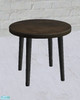 Sims 2 — Bedside Stool by salixlikescake — A small bedside table in dark wood with metal legs.
