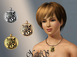Sims 3 — NataliS PANTHER necklace by Natalis — 