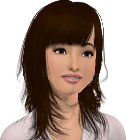 Sims 3 — Camilla Belle by duckman266 — Here she is... I did my best =) I don't know why her cheeks look fat but I promise