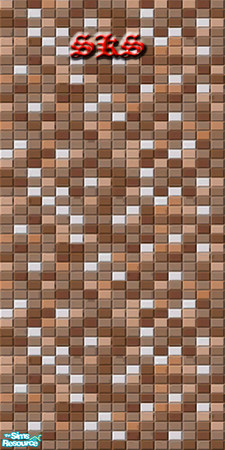 Sims 2 — Kitchen & Bath Small Tile Set - Sienna Mosaic by 71robert13 — Taken from Kitchen & Bath Stuff, now made