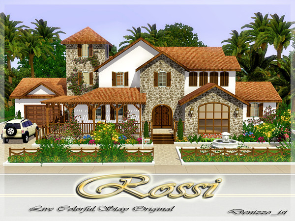 Sims 3 — Rossi by denizzo_ist — Requires; World Adventures, Ambitions I wish you like it ;) 