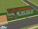 Sims 2 — Little Green Trailer by anneplanetearth — 1 bed, 1 bath, plenty of space up top to party ;)