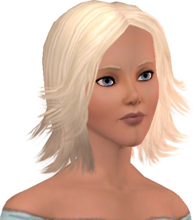 Sims 3 — Mellissa Riech by sotput — Never judge a book by its cover.Mellissa looks pretty and selfish,but she's the